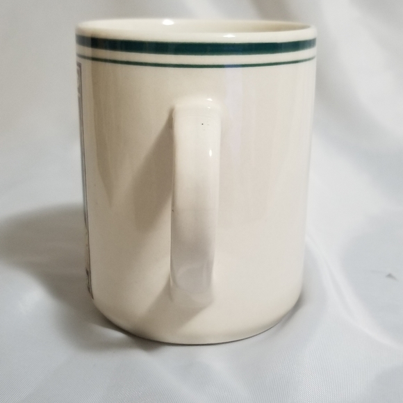 "And She Lived Happily Ever After" on Vintage Cream Gibson Coffee Mug Set 8 oz - Picture 11 of 14